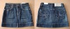 fashion children jeans skirt