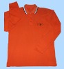 long sleeves polo shirt